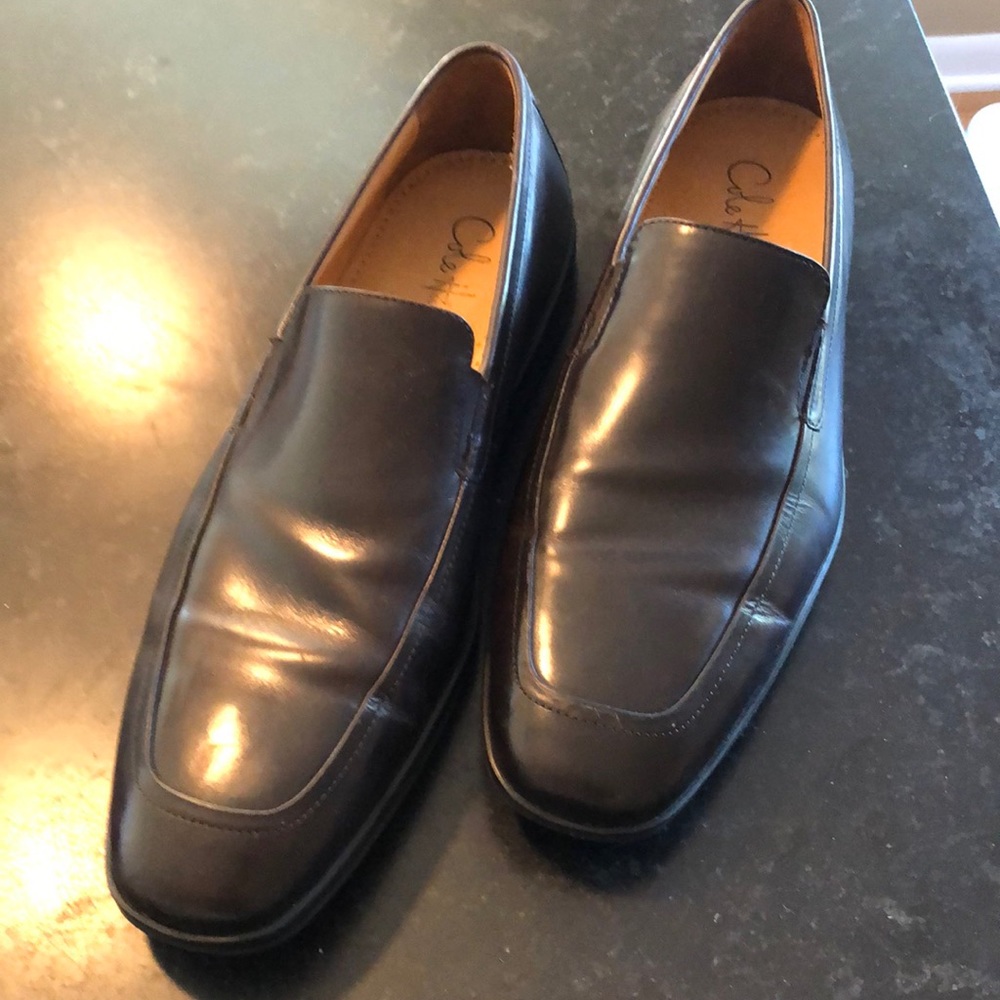 Brown men’s Cole Haan shoes